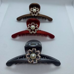 3 Claw Hair Clips